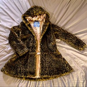 Free People Faux Fur Coat